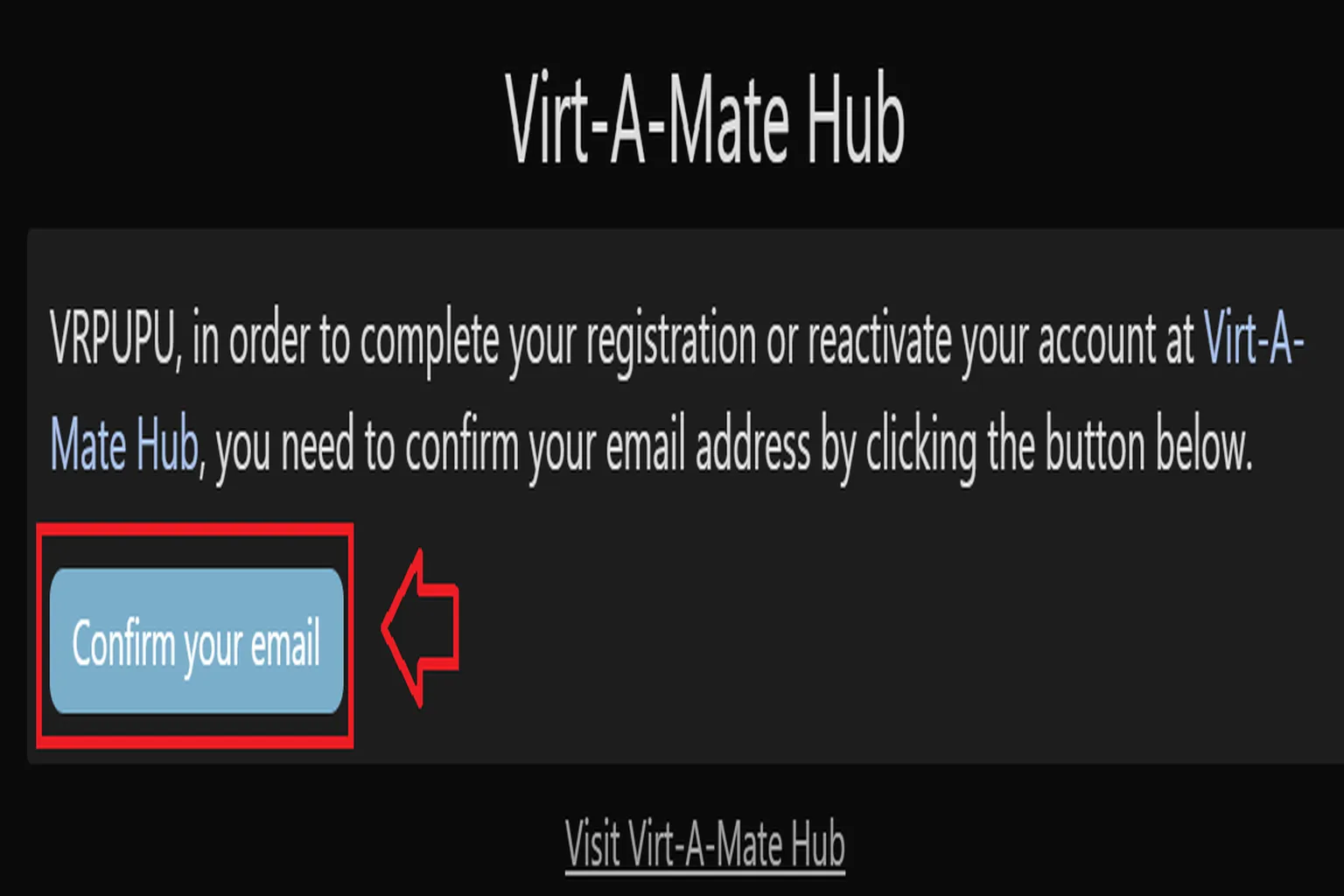收到註冊確認信,點選 Confirm your email 完成驗證