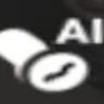 VRPorn 播放介面中的 AI 互動功能圖示。